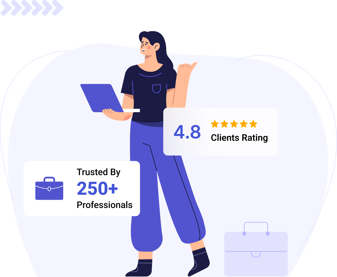 Woman working on compliance